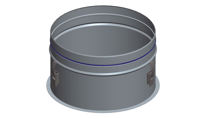 SS Male Flange Adapter